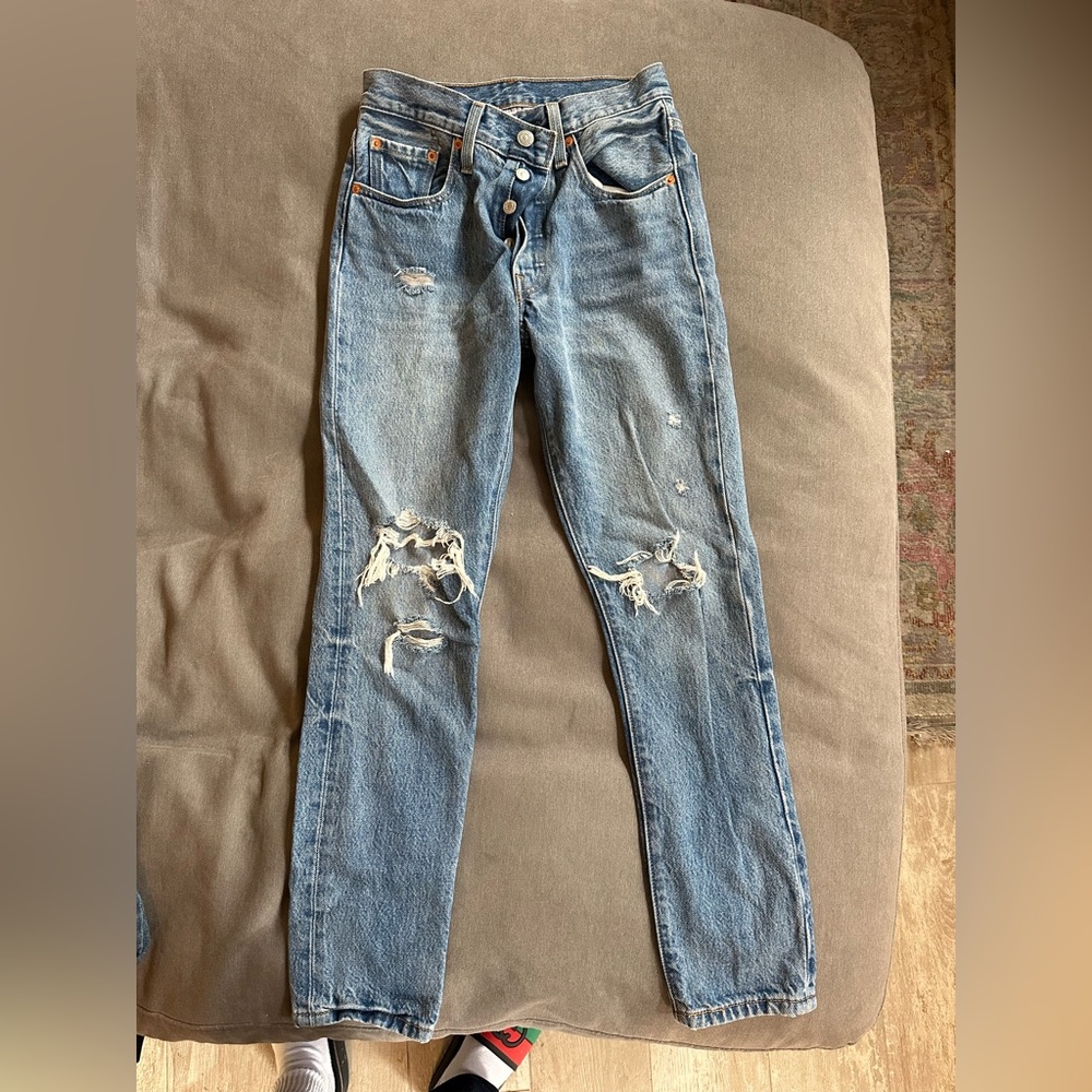 Vintage Levi Jeans; straight leg; great condition
